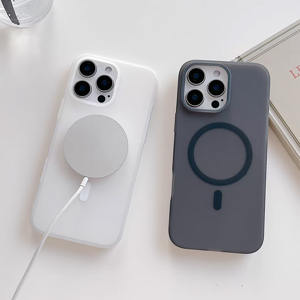 Phone Ring Holder - Lüks Mat Magsafe Uyumlu Telefon Kılıfı