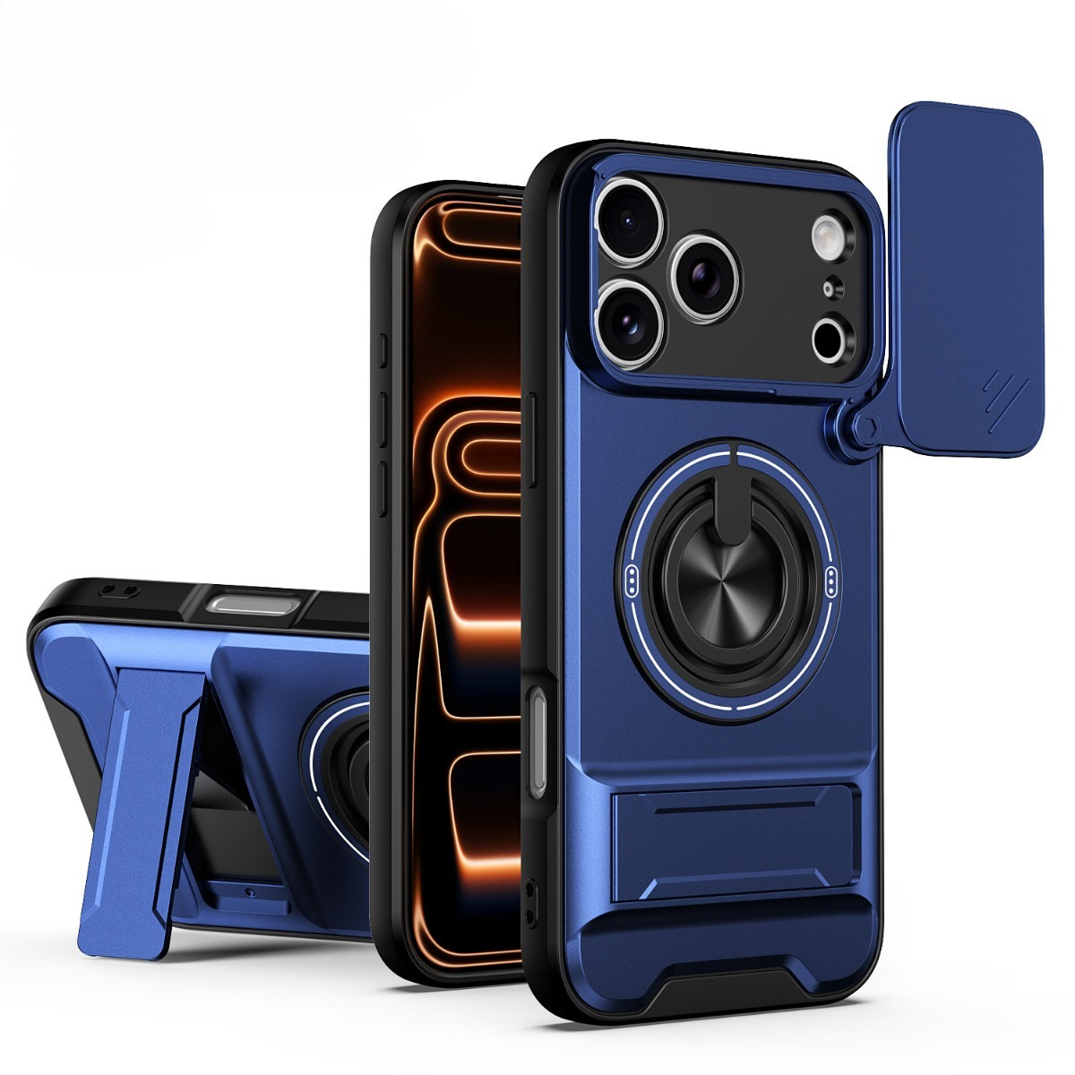 Phone Ring Holder - Lüks 360 Derece Dönen Manyetik Halka