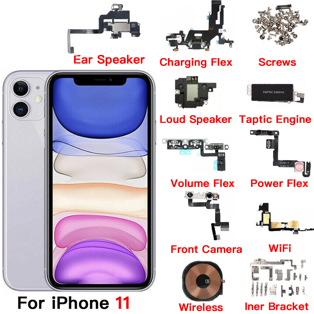 Phone Accessories Unique - iPhone 11 için Dahili Aksesuarlar Ön