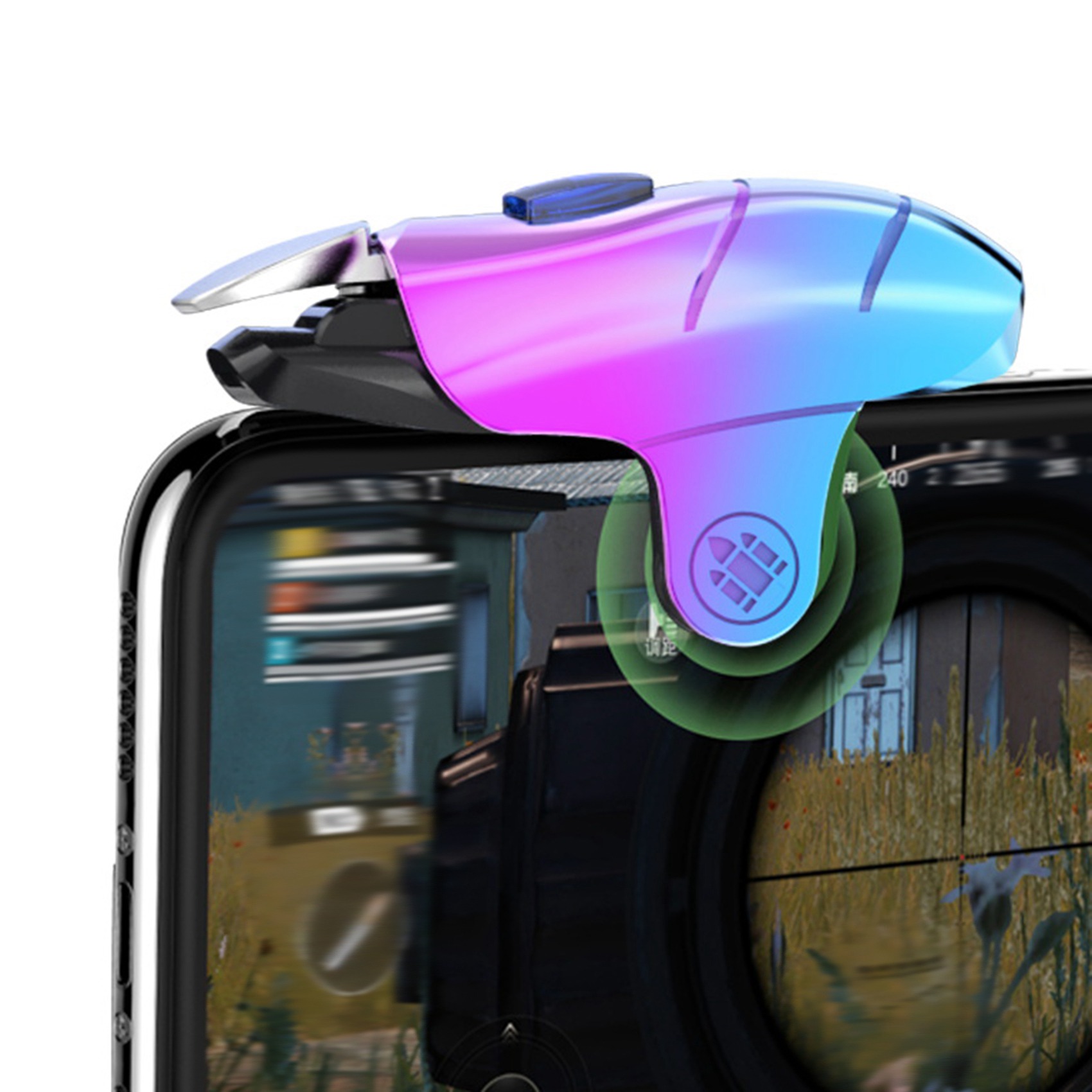Gaming Trigger Phone - A42T-2PCS Telefon Oyun Tetikleyici Gamepad Düğmesi