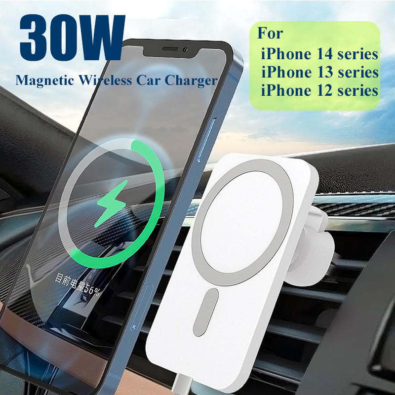 Phone Accessories Types - Kablosuz Şarj Cihazı Manyetik Araç telefonu