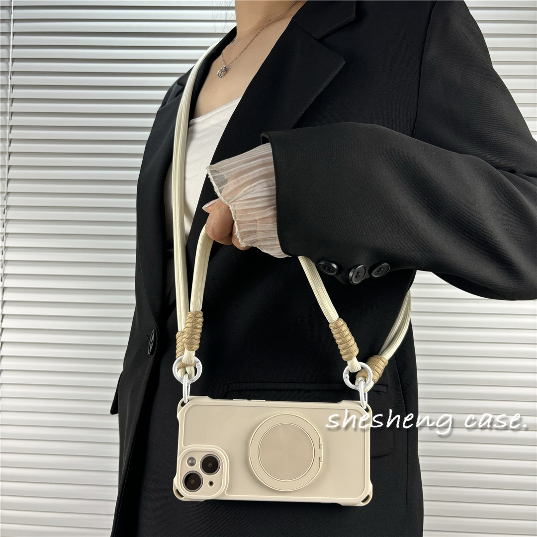 Phone Ring Holder - Crossbody Kordon Telefon Kılıfı Xiaomi 17
