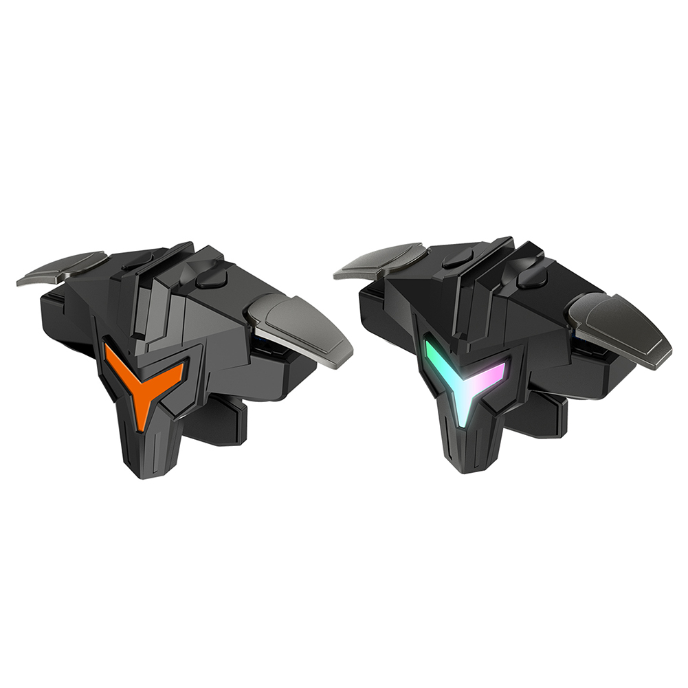 Gaming Trigger Phone - 1/2 adet RGB/mekanik 4 parmaklı mobil