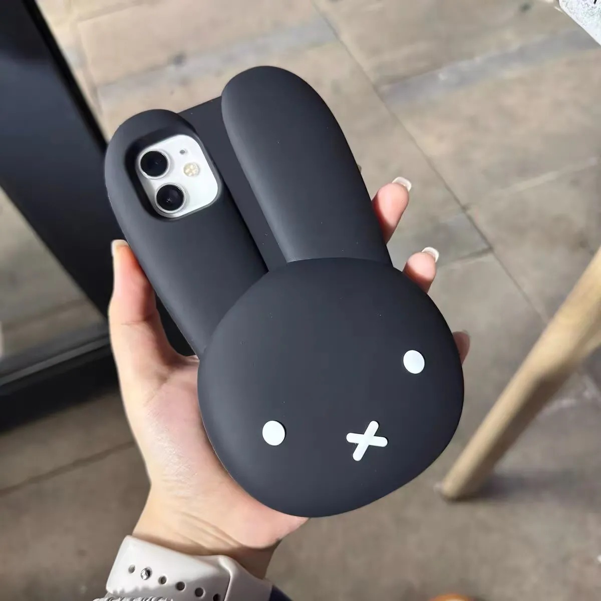 Miffy Tavşan Siyah Silikon Tel - Phone Accessories Images incelemesi ve fiyatı