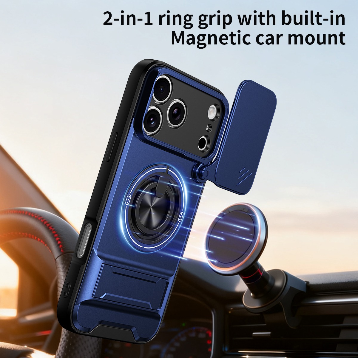 Lüks 360 Derece Dönen Manyetik - Phone Ring Holder incelemesi ve fiyatı