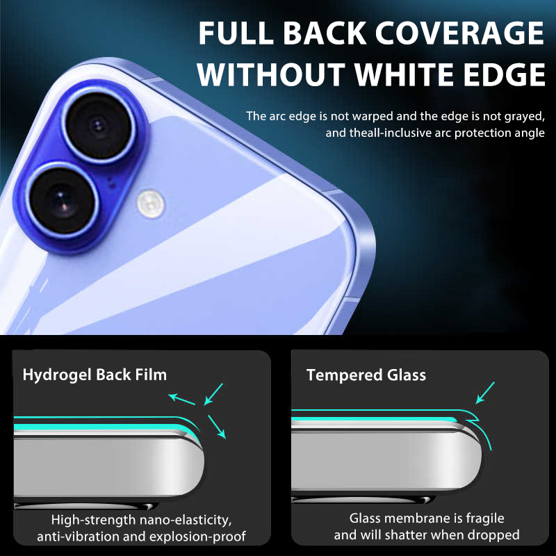 4-1 adet arka hidrojel Film iP - Phone Accessories Unique incelemesi ve fiyatı