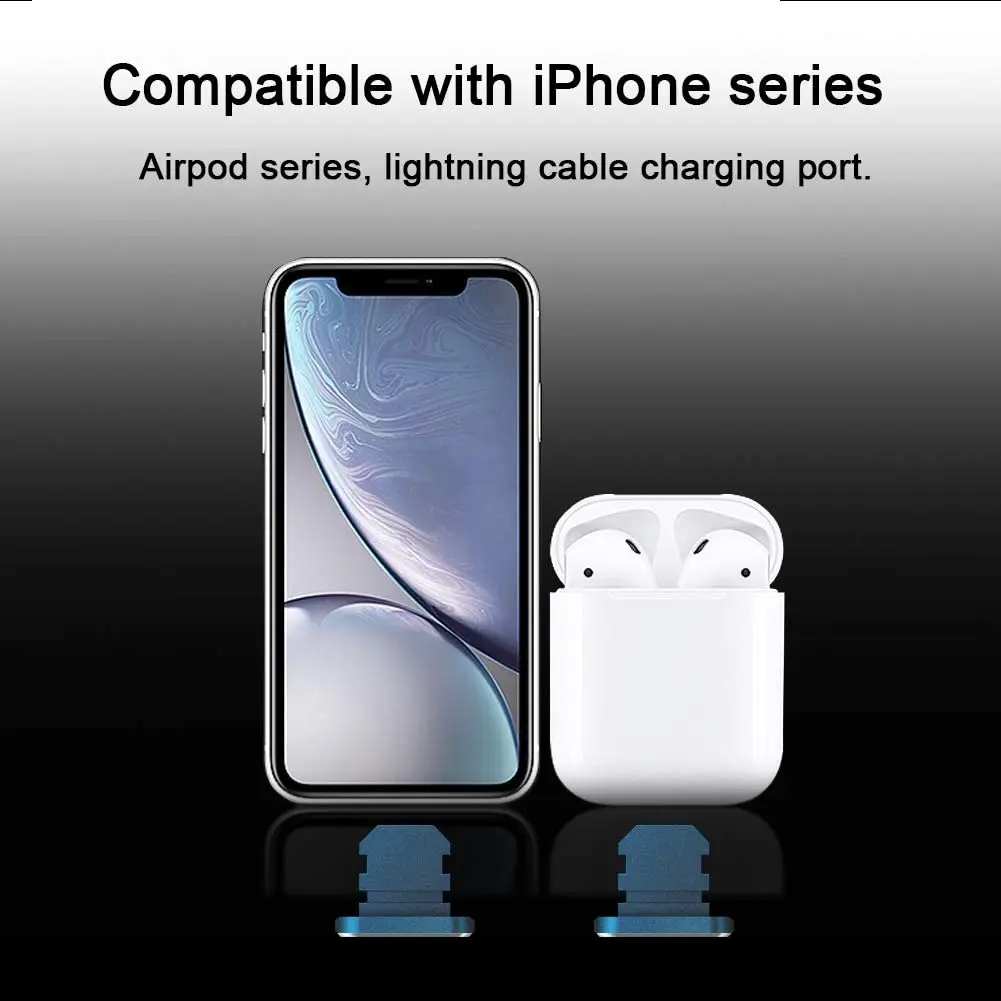 2 adet Metal Toz Tıpası Şarj P - Phone Accessories Unique incelemesi ve fiyatı