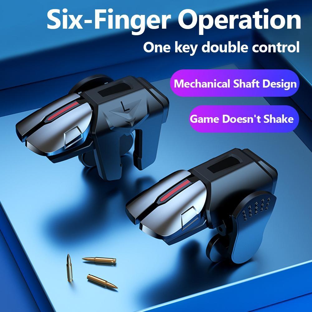 2 adet 6 Parmak Oyun Tetikleyi - Gaming Trigger Phone incelemesi ve fiyatı