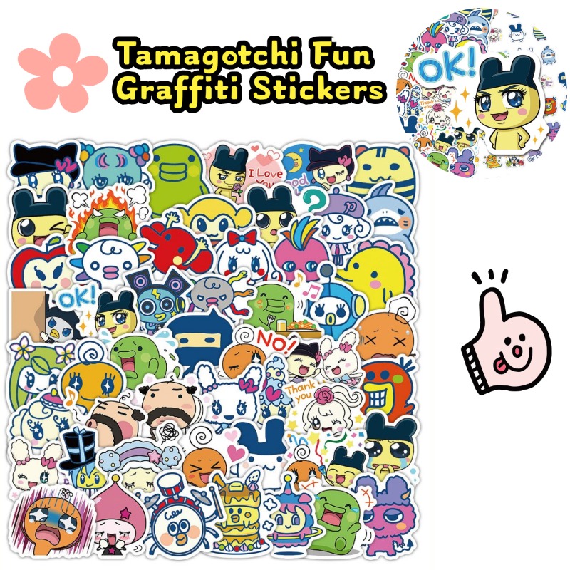 Japon Tamagotchi Çıkartmaları  - Phone Accessories Items incelemesi ve fiyatı