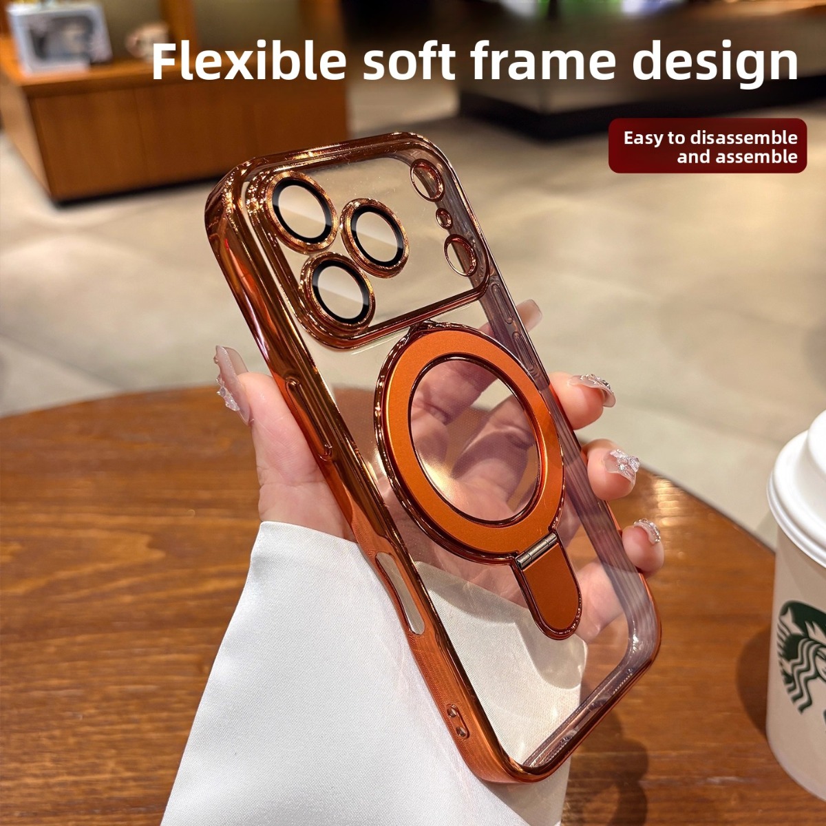 Magsafe Manyetik Braketli Tele - Phone Ring Holder incelemesi ve fiyatı