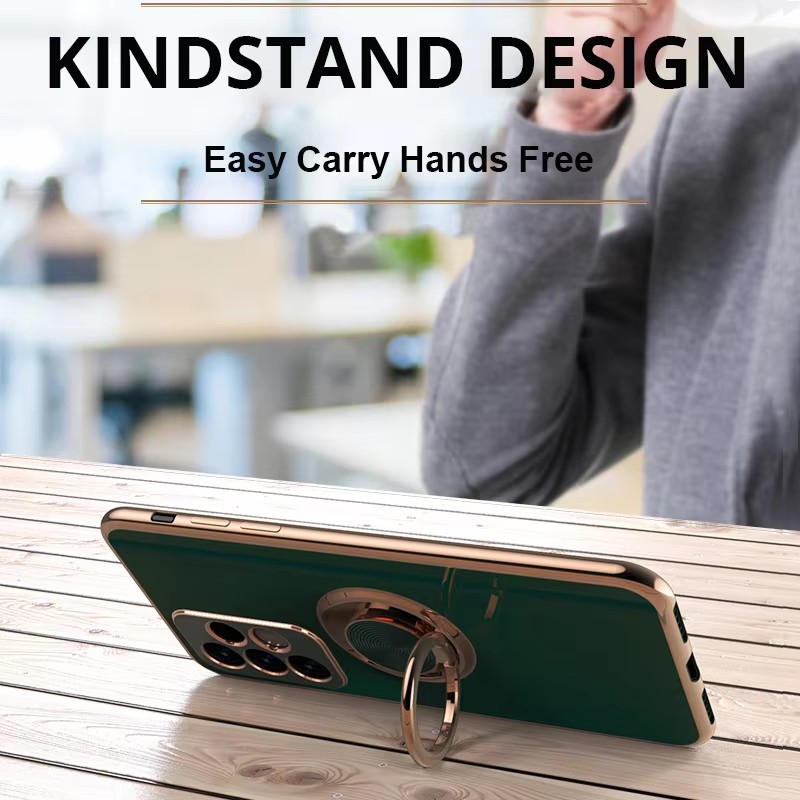 Lüks Kaplama Manyetik 360 ° Sa - Phone Ring Holder incelemesi ve fiyatı