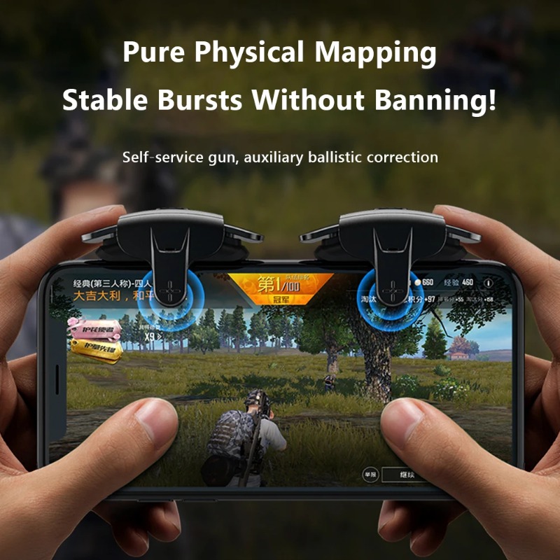 AK05 Oyun Kontrol Cihazı PUBG  - Gaming Trigger Phone incelemesi ve fiyatı
