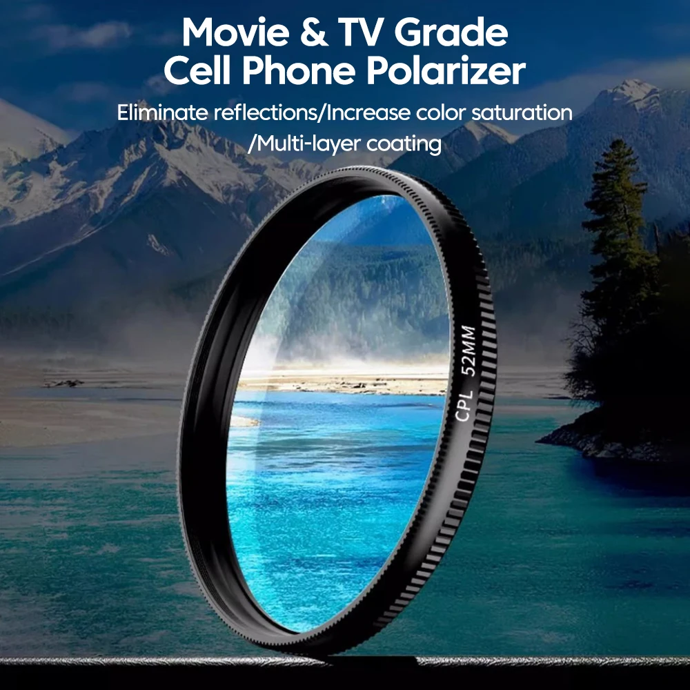 Yeni 52mm CPL Cep Telefonu Len - Phone Accessories Items incelemesi ve fiyatı