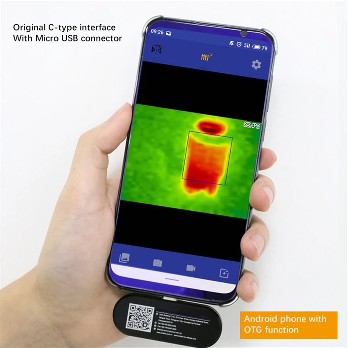 Dinamik Mobil Termal Kamera US - Phone Accessories Images incelemesi ve fiyatı